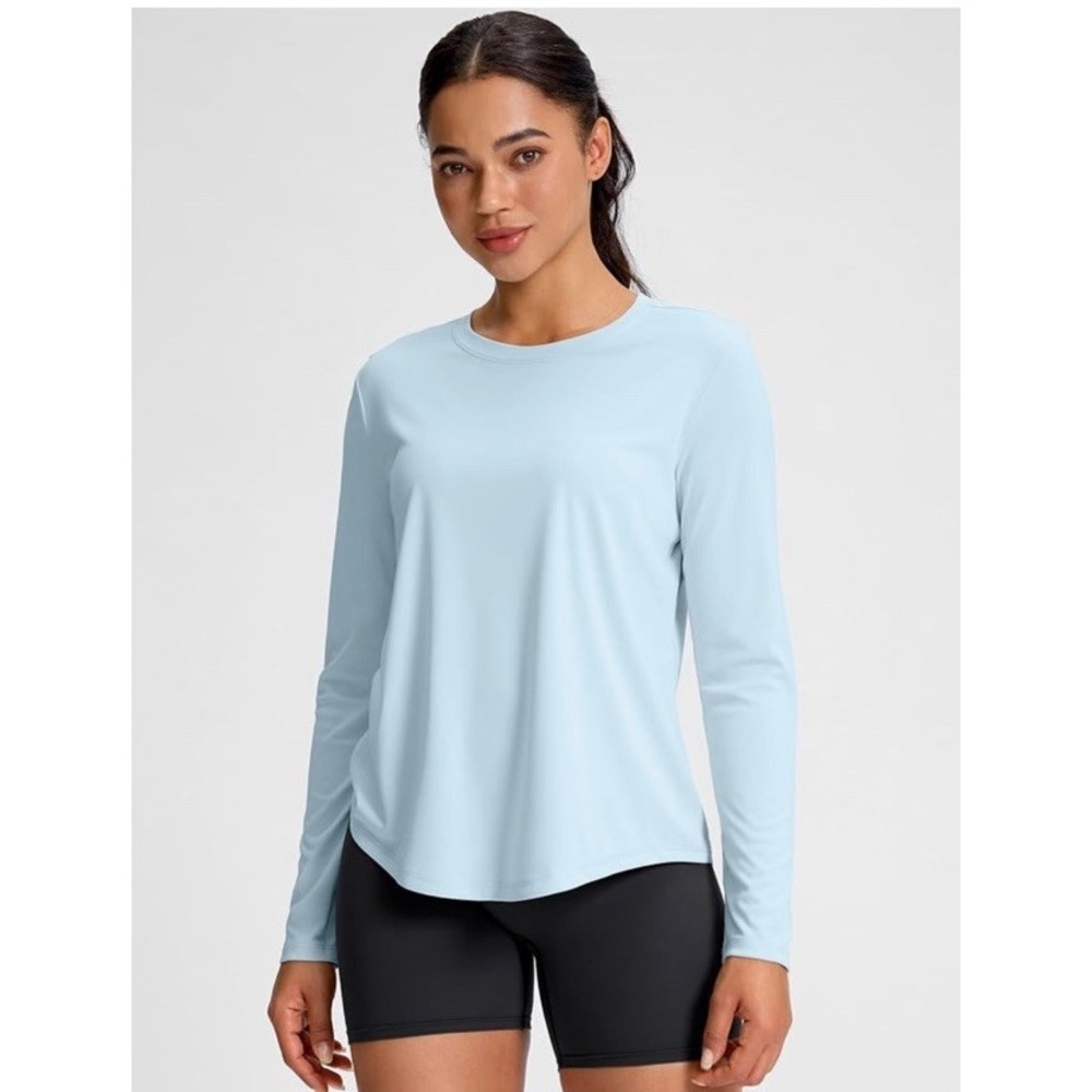 Lightweight Long Sleeve Workout Tops for Women Breathable, Soft, Quick Dry NWT S